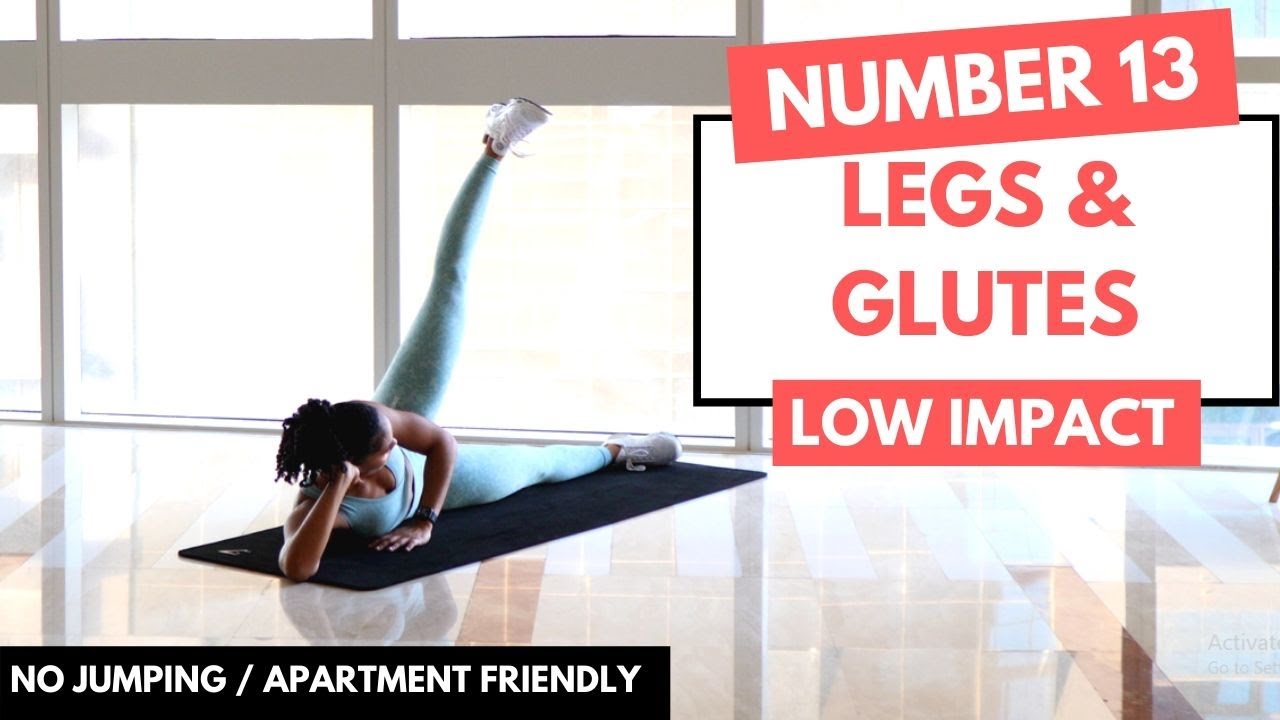 NO JUMPING - LOW IMPACT LEG WORKOUT | Legs & Glutes No.13