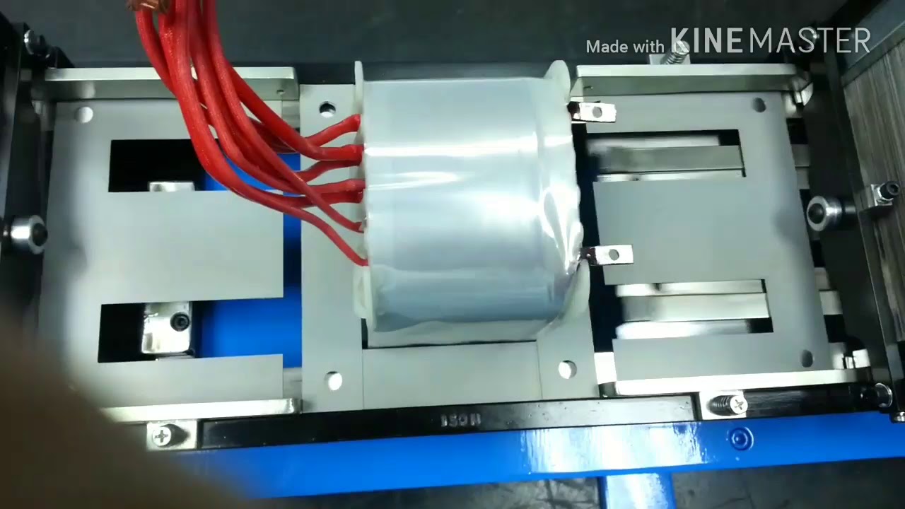 Transformer Making /Core Filling Into Coil By Machine (Demo) | Skill Development