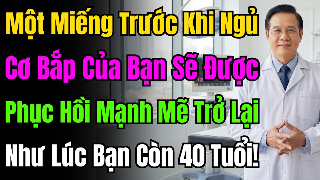 Tăng Cơ Sau Tuổi 70: Món Ăn Giàu Đạm Này Giúp Tạo Cơ Bắp Nhanh Gấp 10 Lần Trứng Gà, Cực Tốt