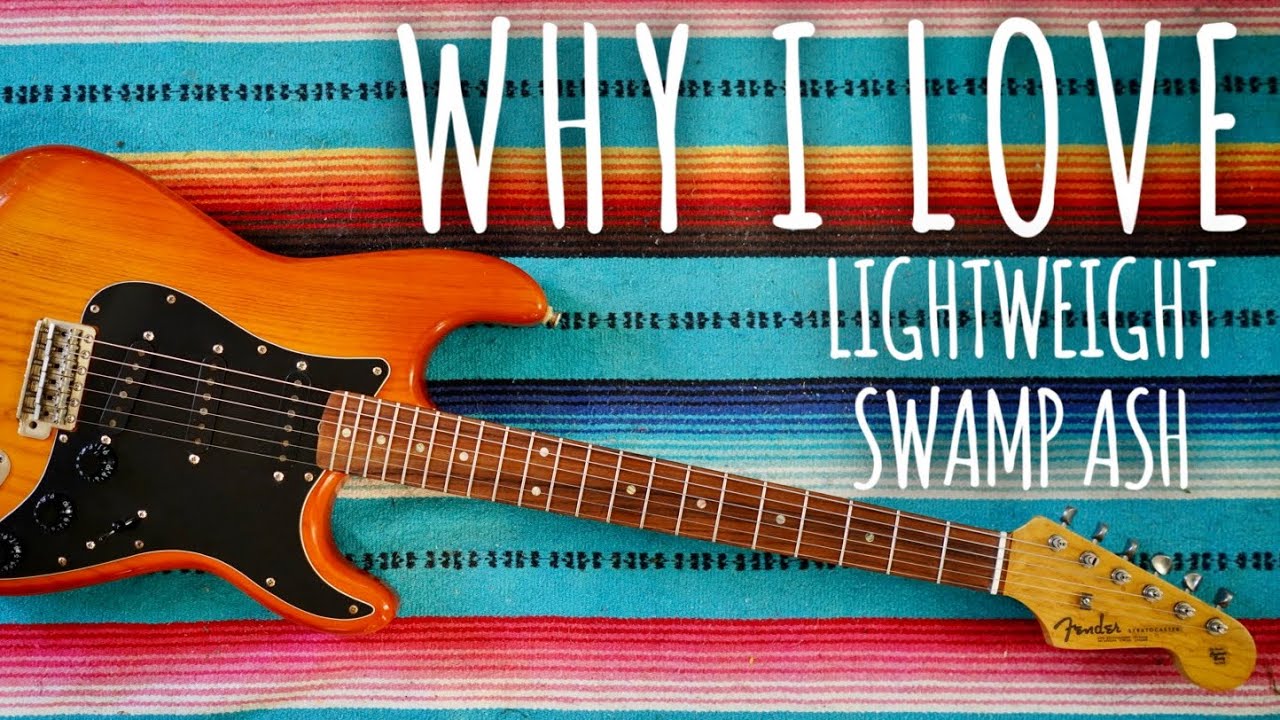 WHY I LOVE One piece Swamp Ash Stratocaster&rsquo;s - Loaded with Indigo pickups.