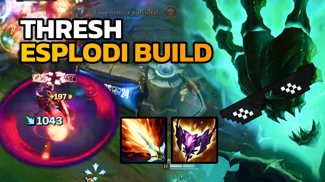 IL THRESH PIÙ LETALE CHE ESISTA (Combo da Oneshot) - League of Legends ITA