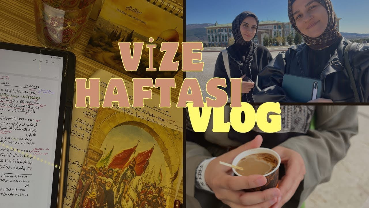 VLOG | Son kez vize haftası🥹