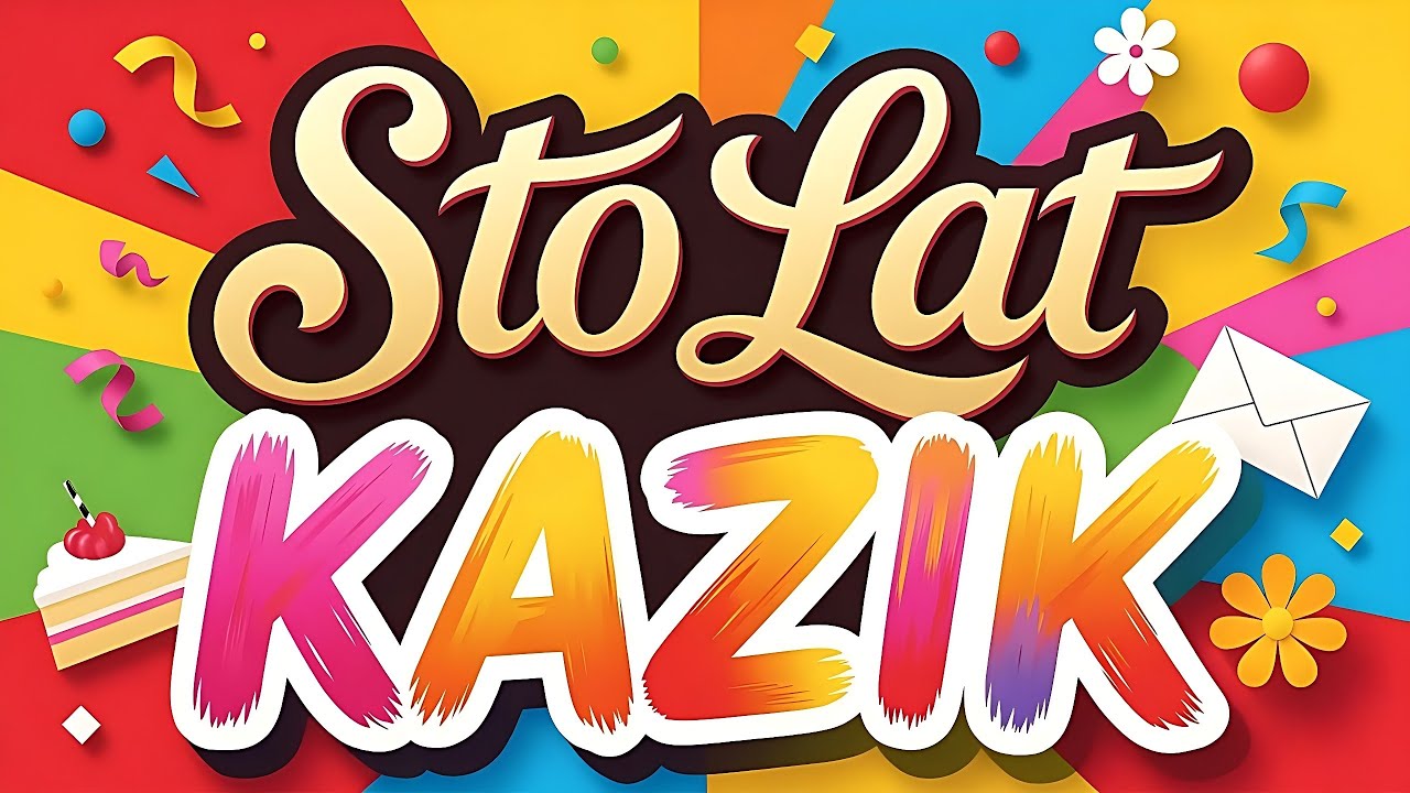 💥 ŻYCZENIA DLA KAZIMIERZA 🎙️ WYJĄTKOWA PIOSENKA NA IMIENINY KAZIKA
