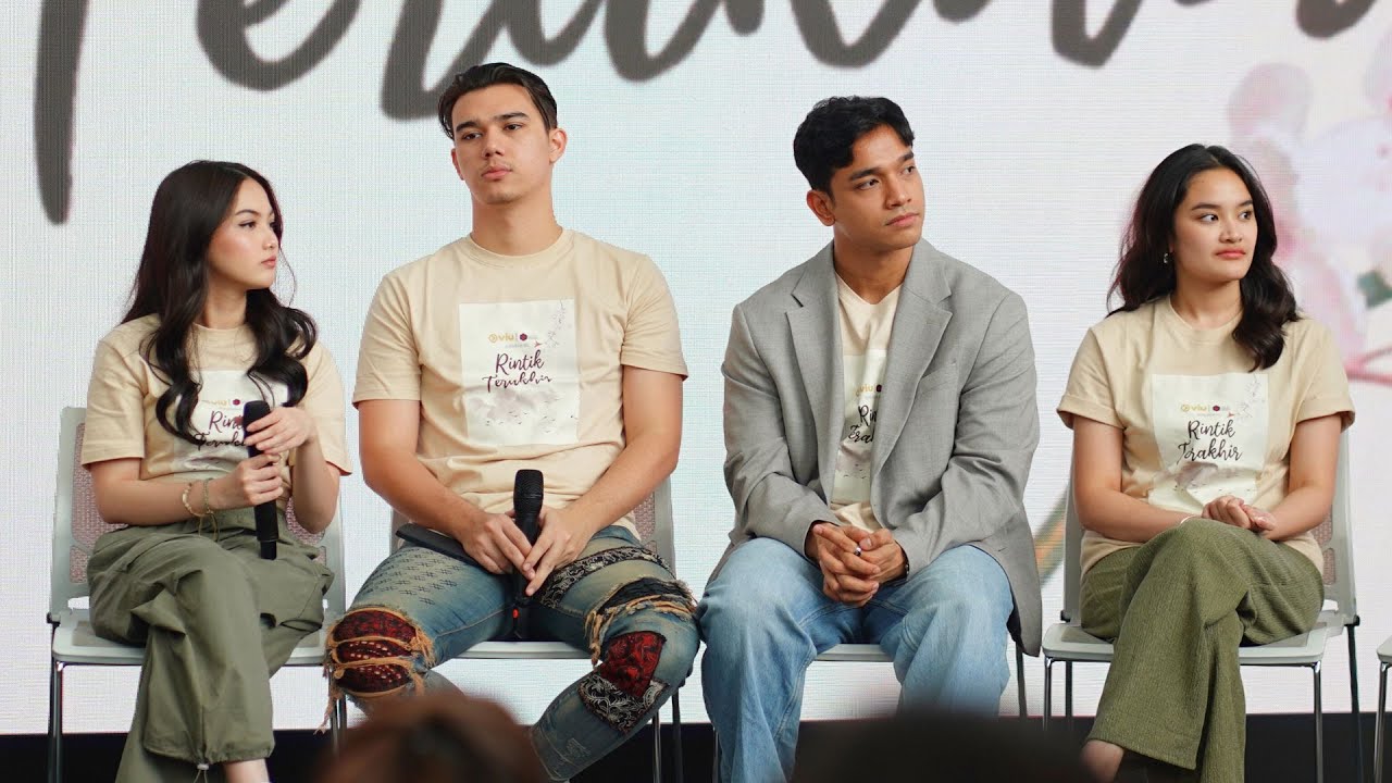 Production Kick-Off & Cast Reveal | Rintik Terakhir | Jeff Smith, Aisyah Aqilah