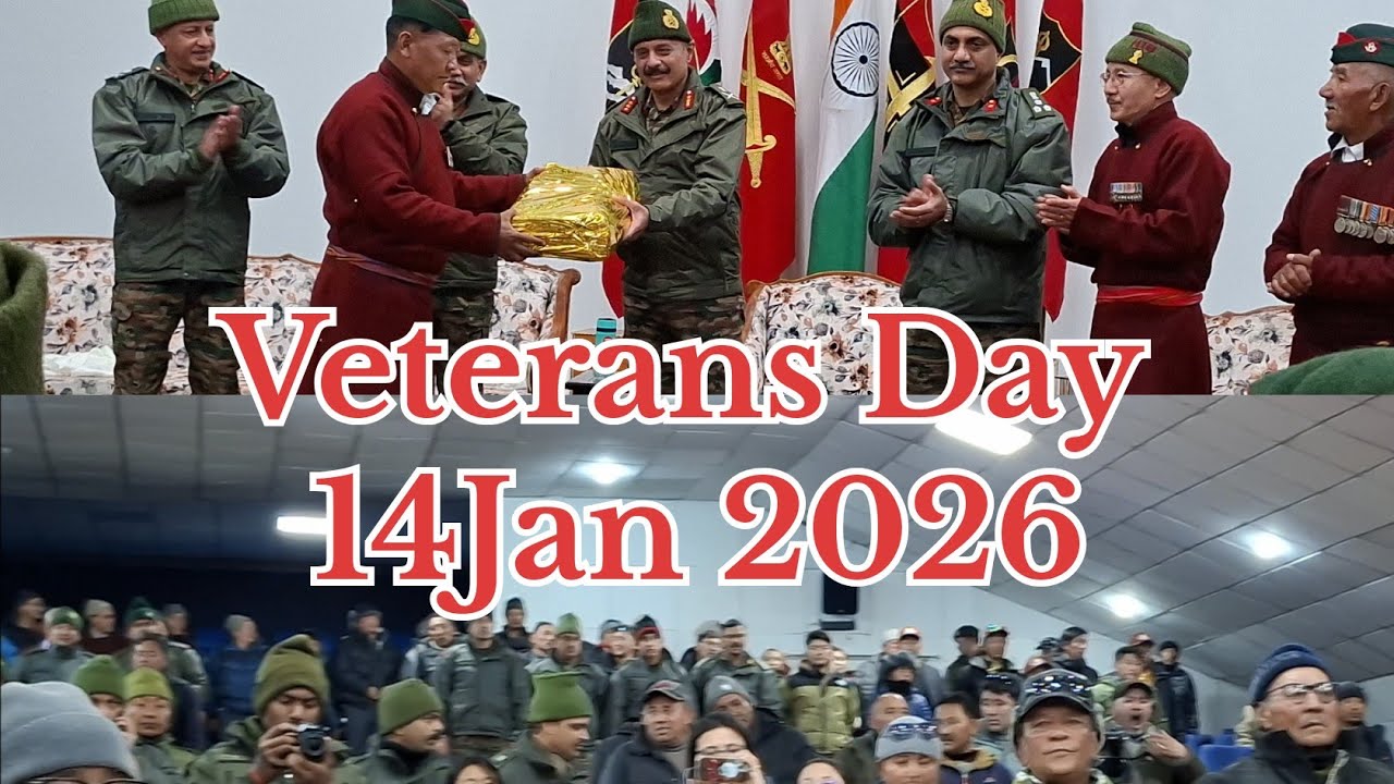 Honoring Our Veterans:Veterans Day Celebrati at Rinchen Auditorium Hall,Leh Ladakh#veterans day#army