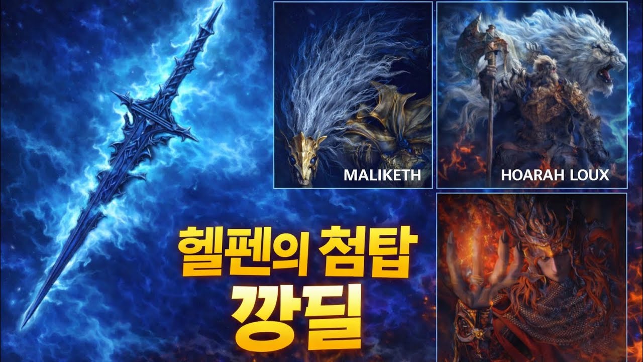 [Elden Ring] 헬펜의 첨탑 말리케스,호라루,메스메르 노히트