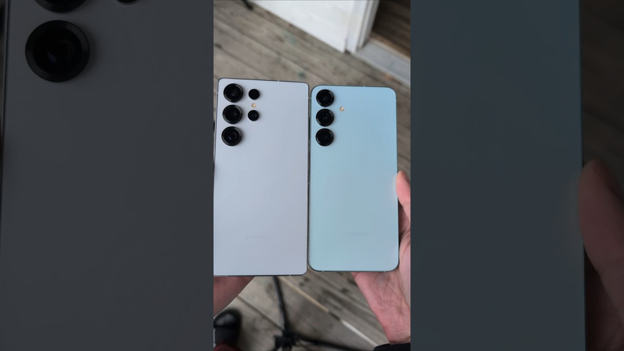 S25 Plus Vs S25 Ultra Size & Boot Up Test