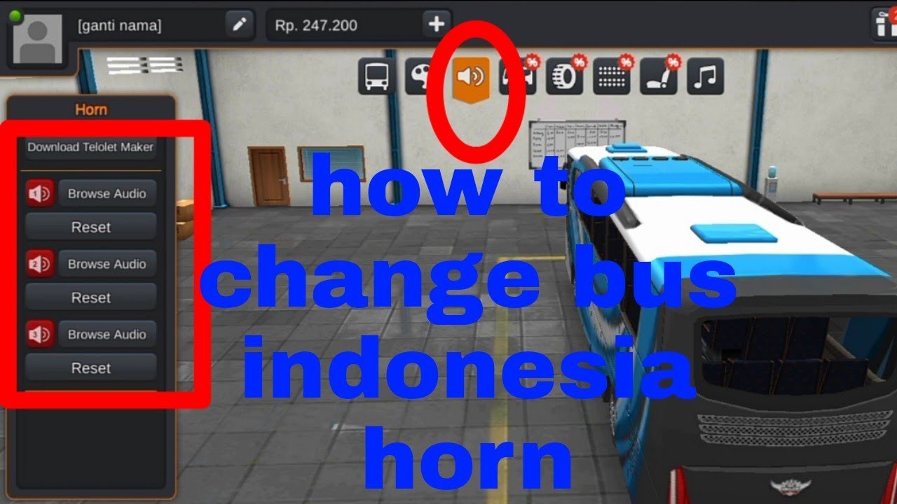 How to Add Horn In Bus Simulator Indonesia || New Horn In BUSSID v3.3.3 || Bussid New Update