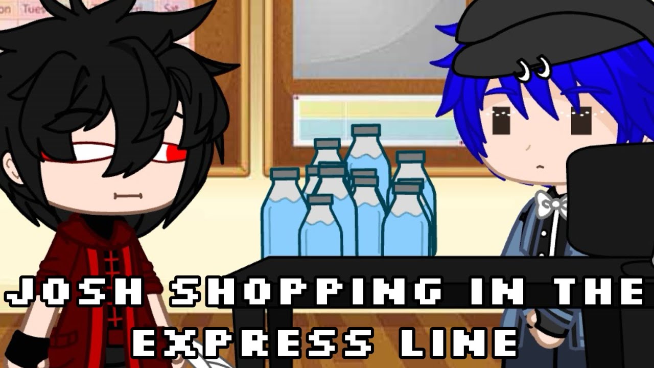 Hardstop Lucas // Johnny Shopping In The Express Line // Gacha Club Skit