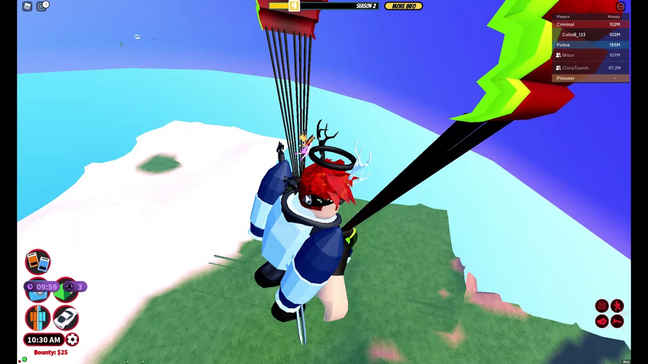 Battle Royale with friends (Roblox Jailbreak)