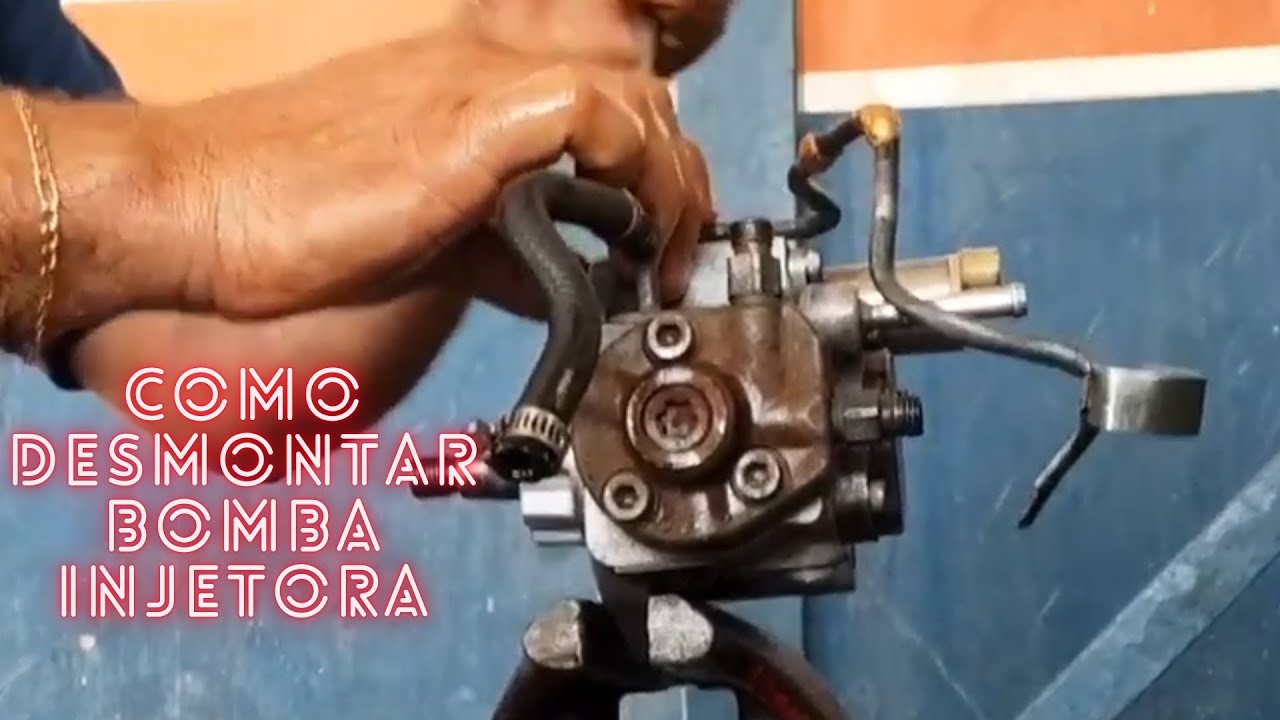Bomba injetora Hilux, como desmontar.