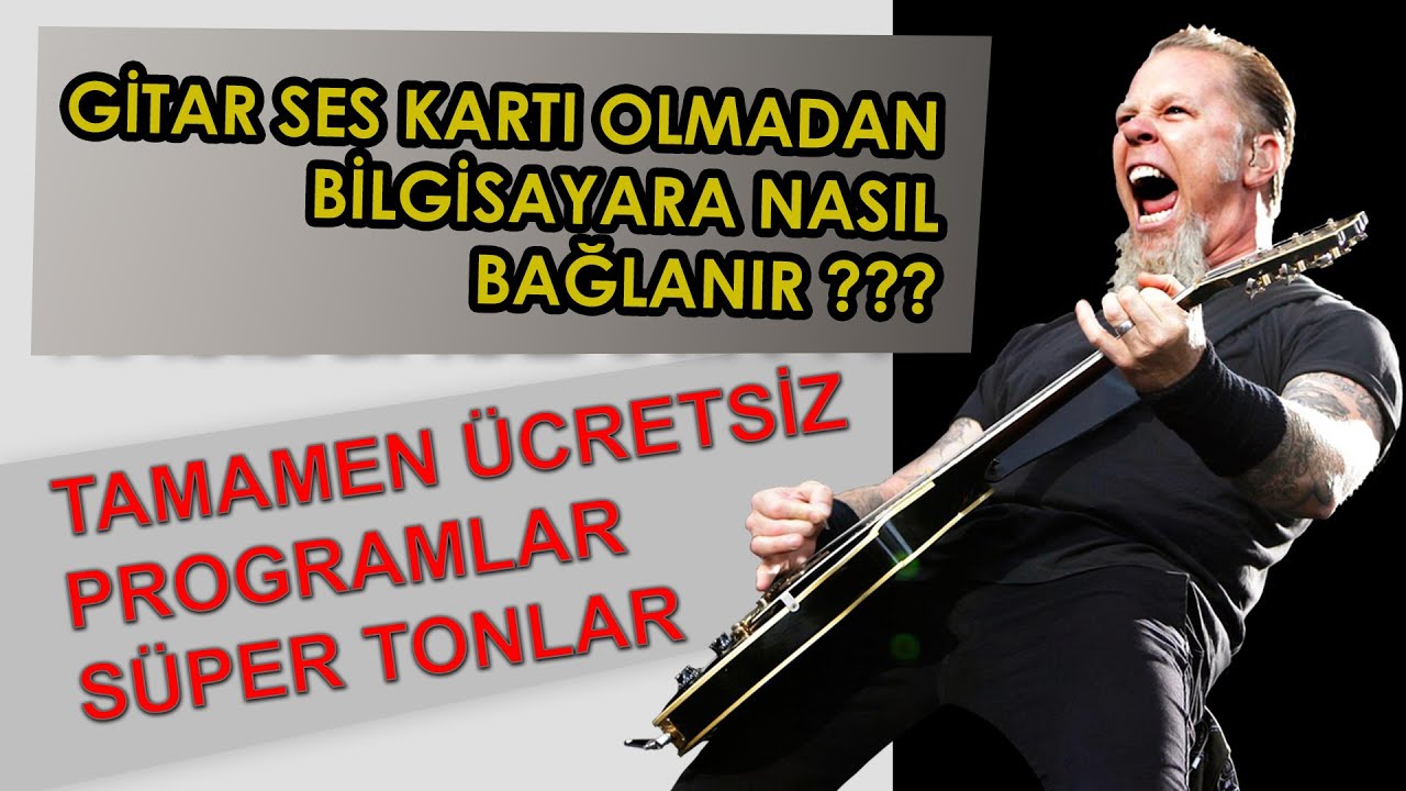 Gitar Ses Kartı Olmadan Bilgisayara Nasıl Bağlanır ?