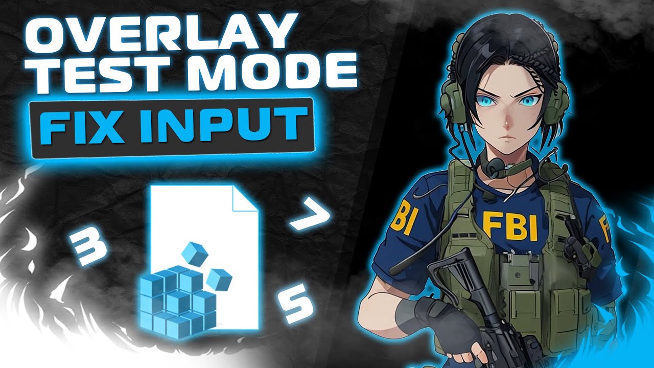 Overlay Test Mode - Fix Input Lag - CS2 Delay Fix