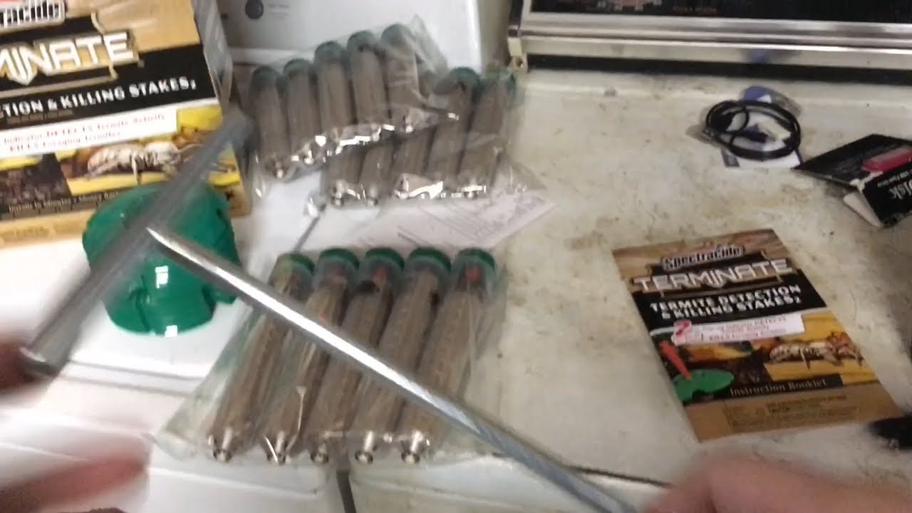 Walmart Clearance Spectracide Terminate Termite Detection and Killing Stakes install open test