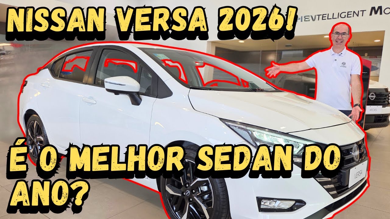 AINDA VALE A PENA COMPRAR SEDAN? NISSAN VERSA 2026!