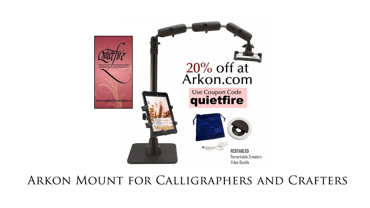 Arkon Mount for Calligraphers and Crafters
