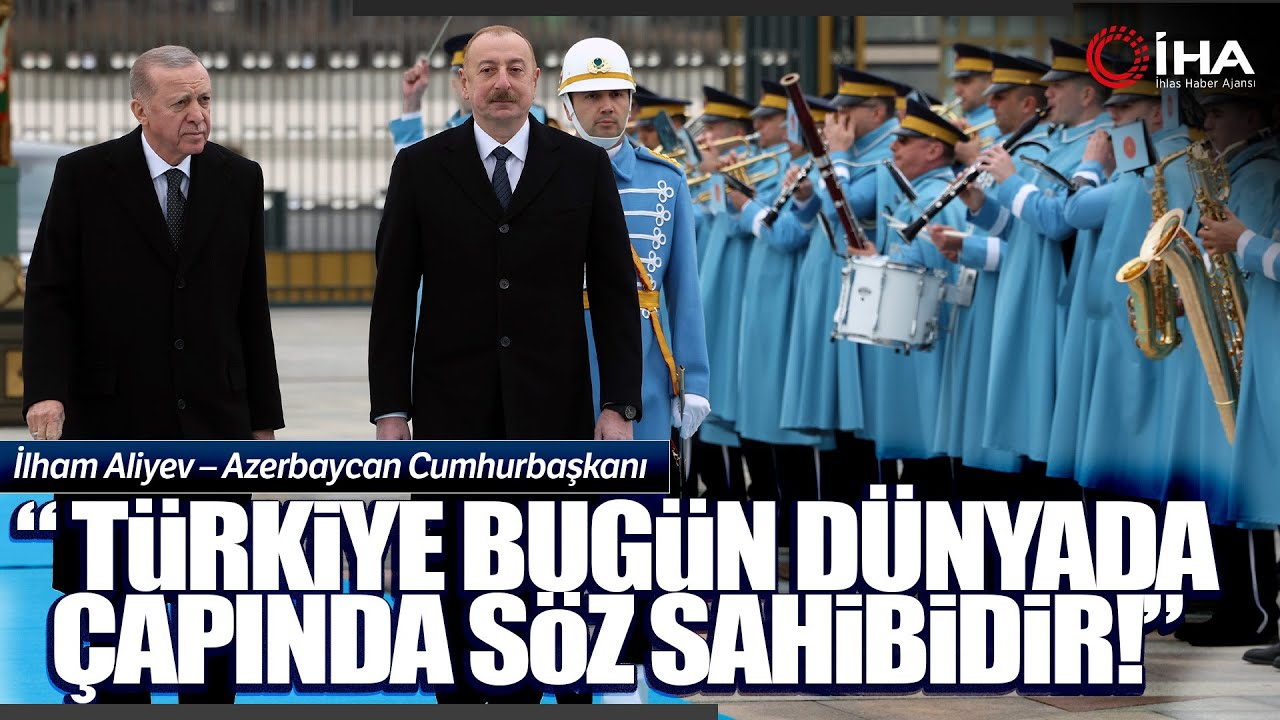Cumhurbaşkanı Erdoğan ve Azerbaycan Cumhurbaşkanı Aliyev'den Ortak Basın Açıklaması