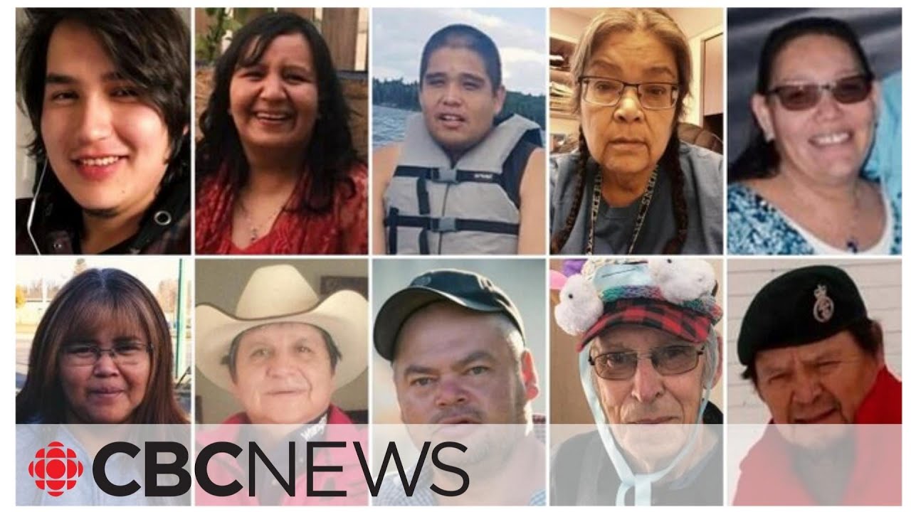 Saskatchewan authorities release names of 10 people killed in attacks