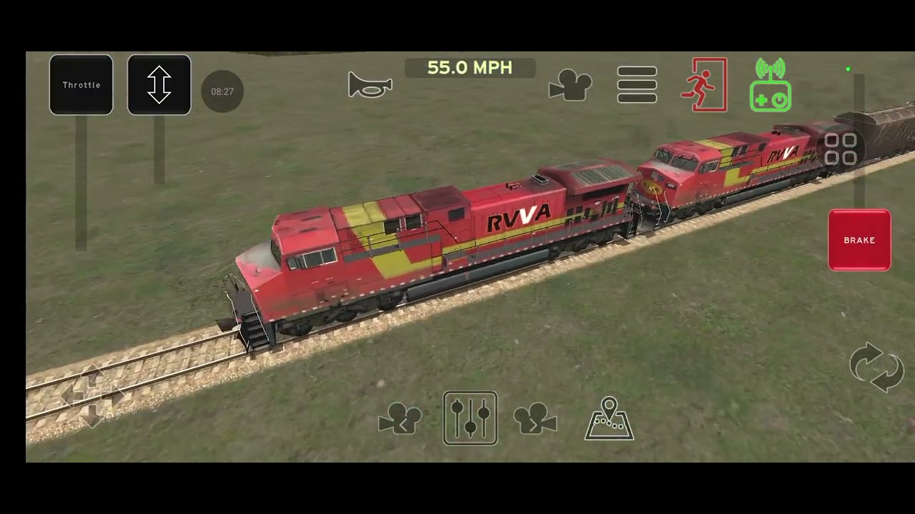 Train rail yard Simulator Unstoppable 777