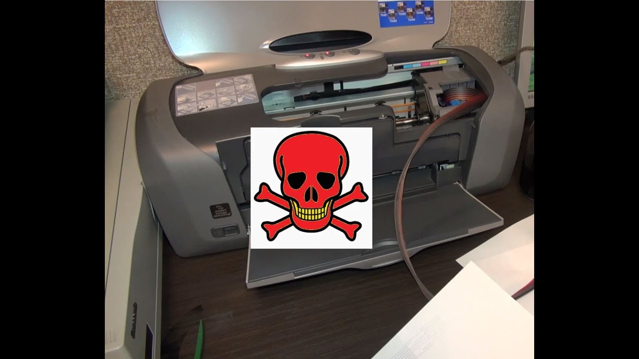 Промывка печатающей головки Epson Stylus Photo R220