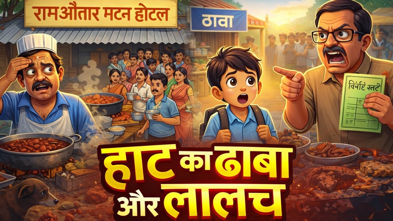 हाट का ढाबा | अब स्टोरी भोजपुरी में भी दुनिया के नंबर1 चैनल | BHOJPURI STORY | KAHANI | GAON KAHANI 
