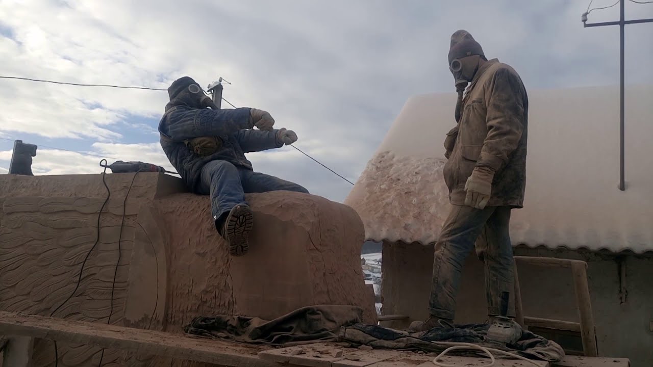 6. Бик, скульптура, камінь. Taurus, Bull made of stone, Carving