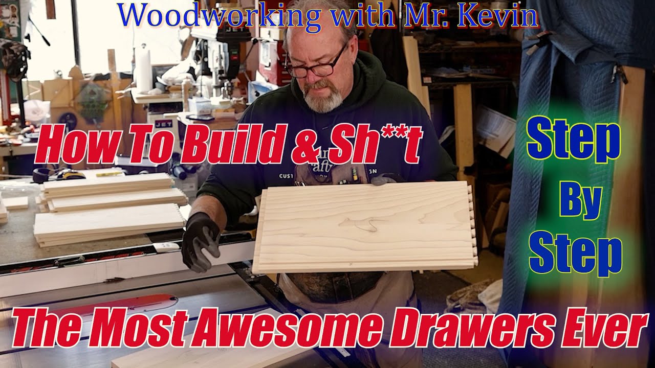 How To Build And Sh**t The Most Awesome Drawers Ever 😱 All In 1 Video Step By Step 😲😱👍 WWWMr.Kevin