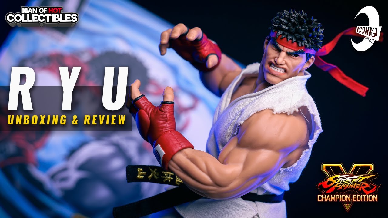 BEST SEAMLESS FIGURE? Iconiq Studios RYU Unboxing and Review | Street Fighter V