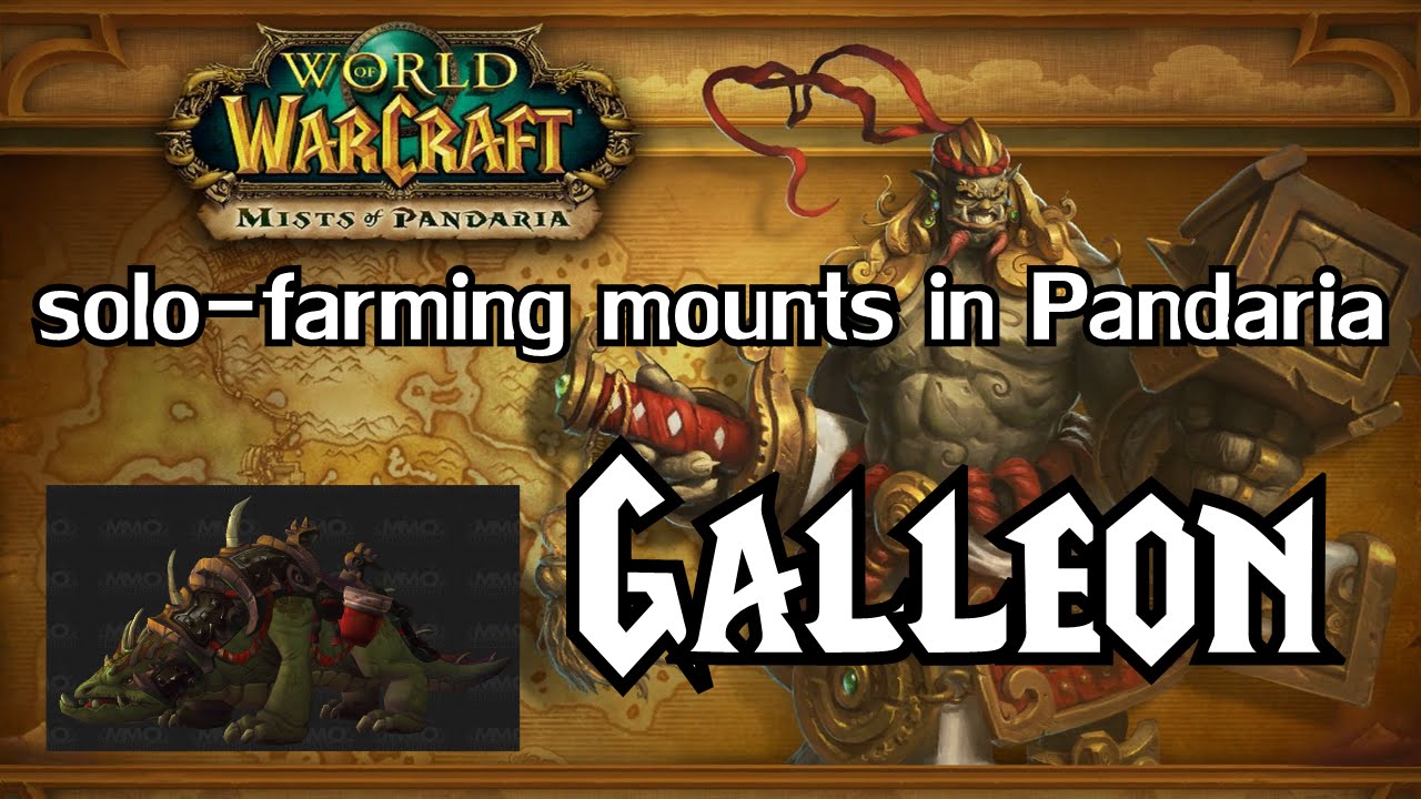 Solo: Galleon (mount farming) World Boss || Protection Warrior lvl100