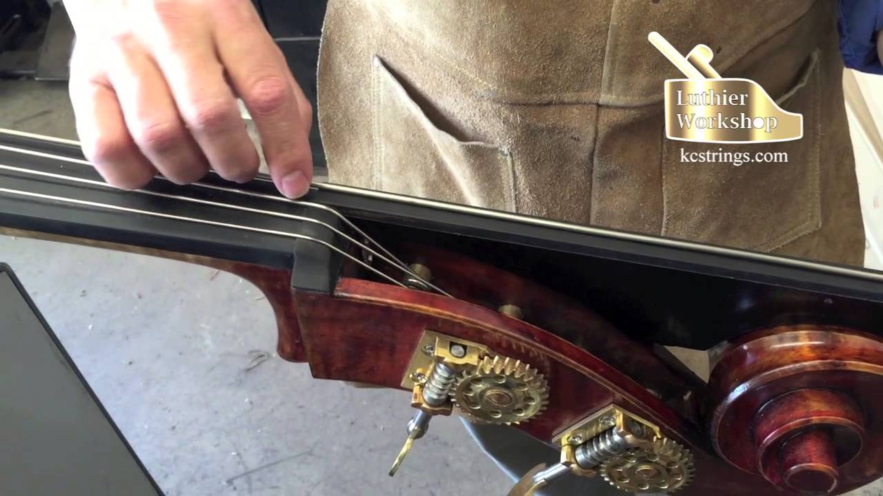 K.C. Strings Bass Extension Demo - Luthier Workshop