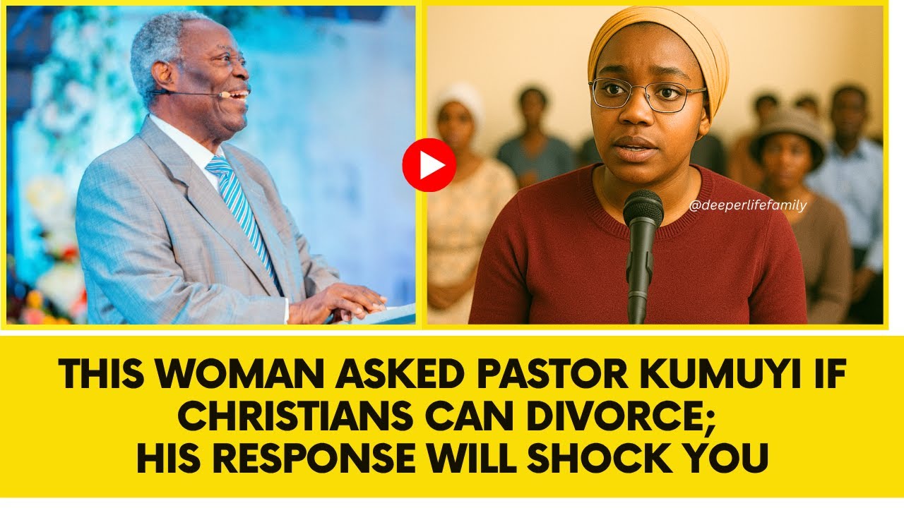 This Woman Asked Pastor Kumuyi If Christians Can Divorce; His Response Will Shock You