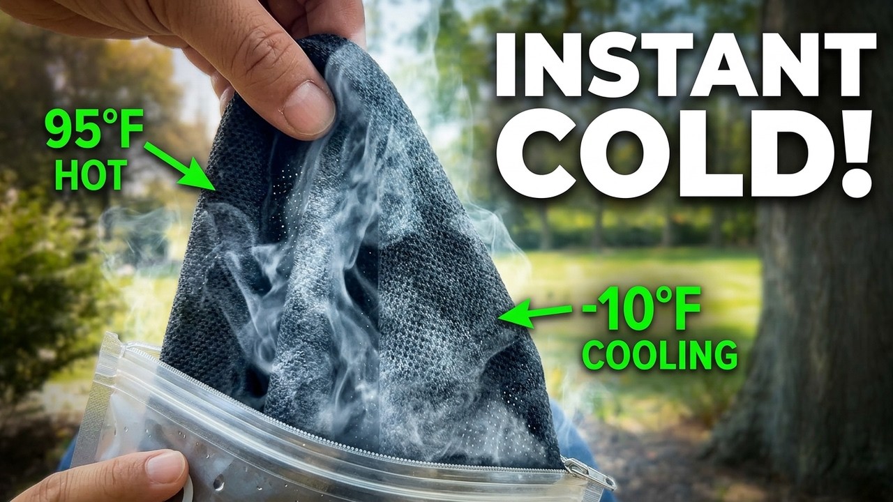 Here's How A Cooling Towel Actually Works!