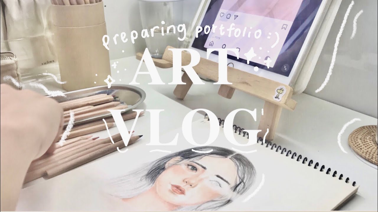 ART VLOG ✿ | 𝐰𝐡𝐚𝐭 𝐝𝐨 𝐈 𝐝𝐫𝐚𝐰? / HKBU VA portfolio tips /artwork 介紹/ 沒有在中學修讀視覺藝術也可以被取錄？