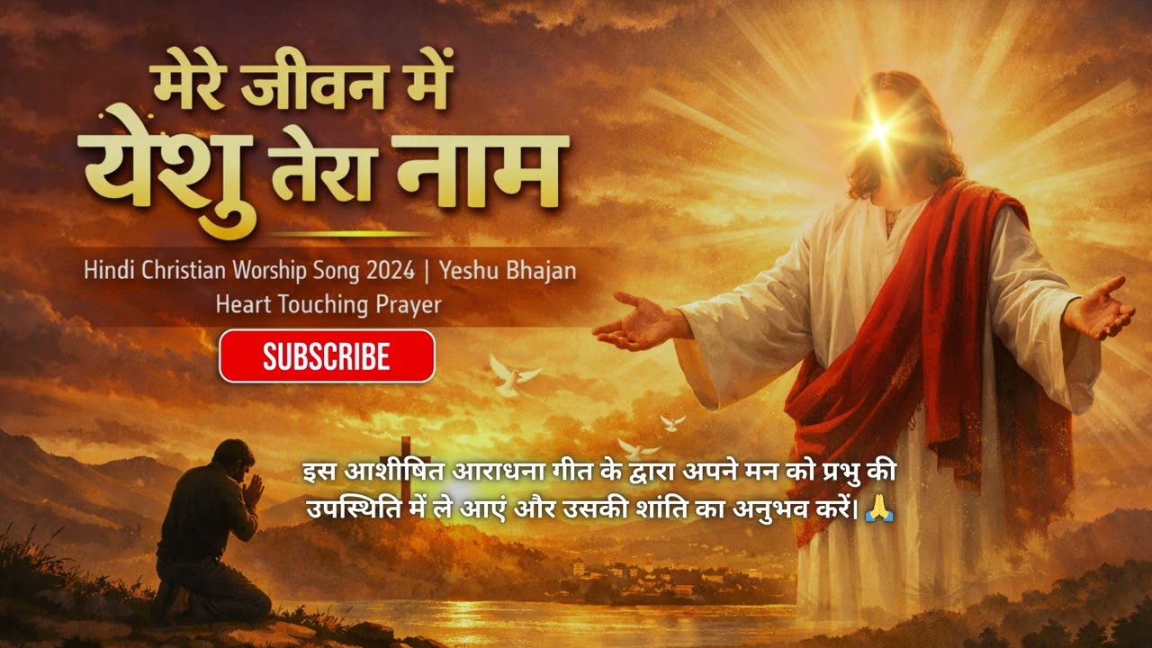मेरे जीवन में येशू तेरा नाम | Hindi Christian Worship Song 2026 | Heart Touching Prayer #christian