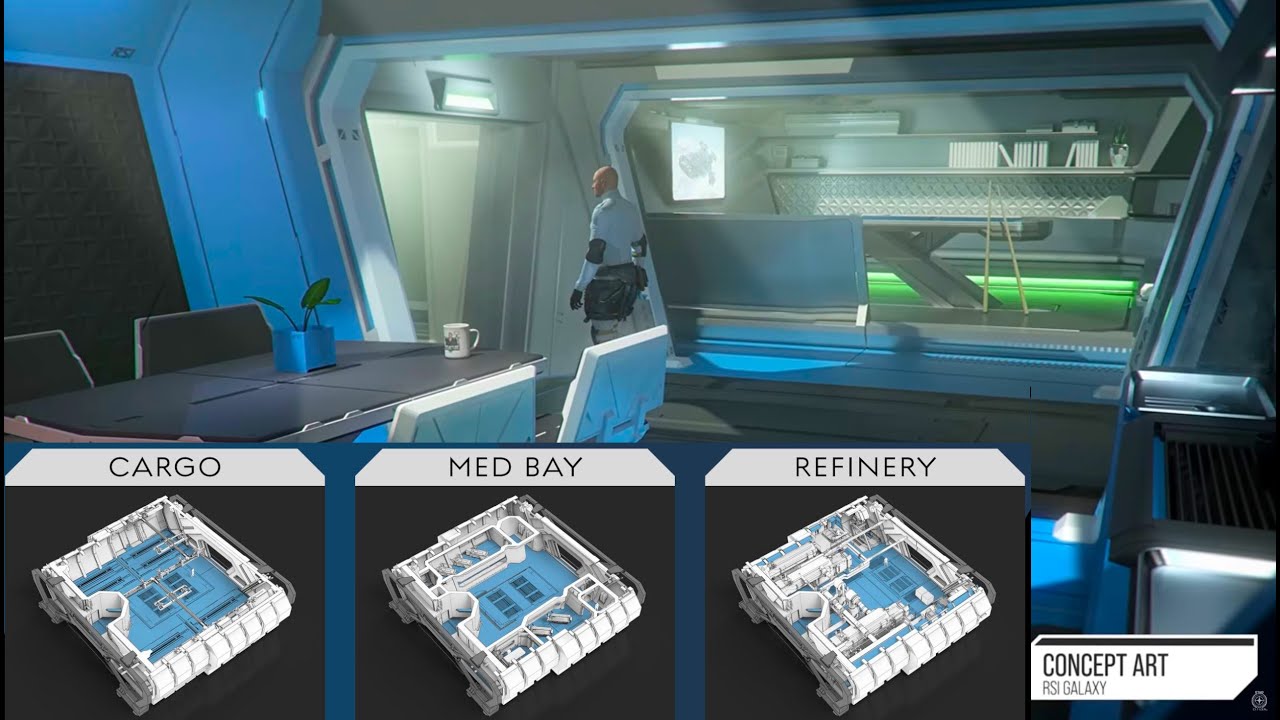 RSI Galaxy Revealed! Let's Check It Out! Star Citizen