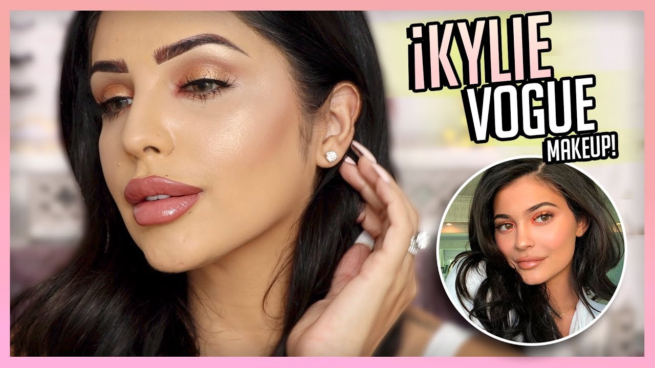 ME MAQUILLO COMO KYLIE JENNER PARA VOGUE -  maquillaje inspirado