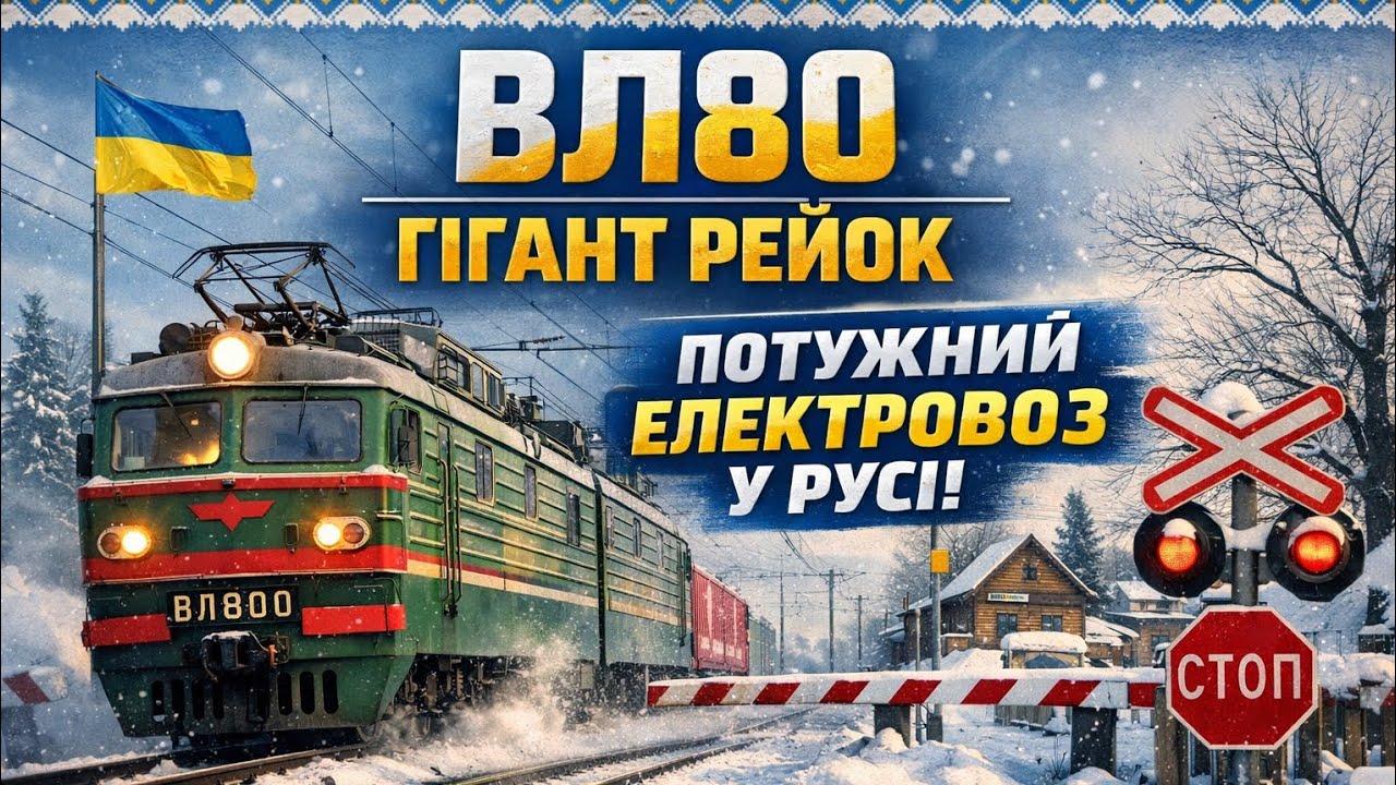 ВЛ80 тягне ВСЕ 💪 | Сила та швидкість | VL80 Pulls Everything