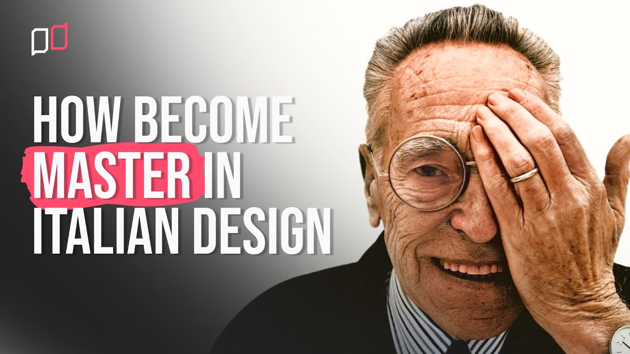 MASTER DESIGNER Achille Castiglioni Shares His Top Secrets!