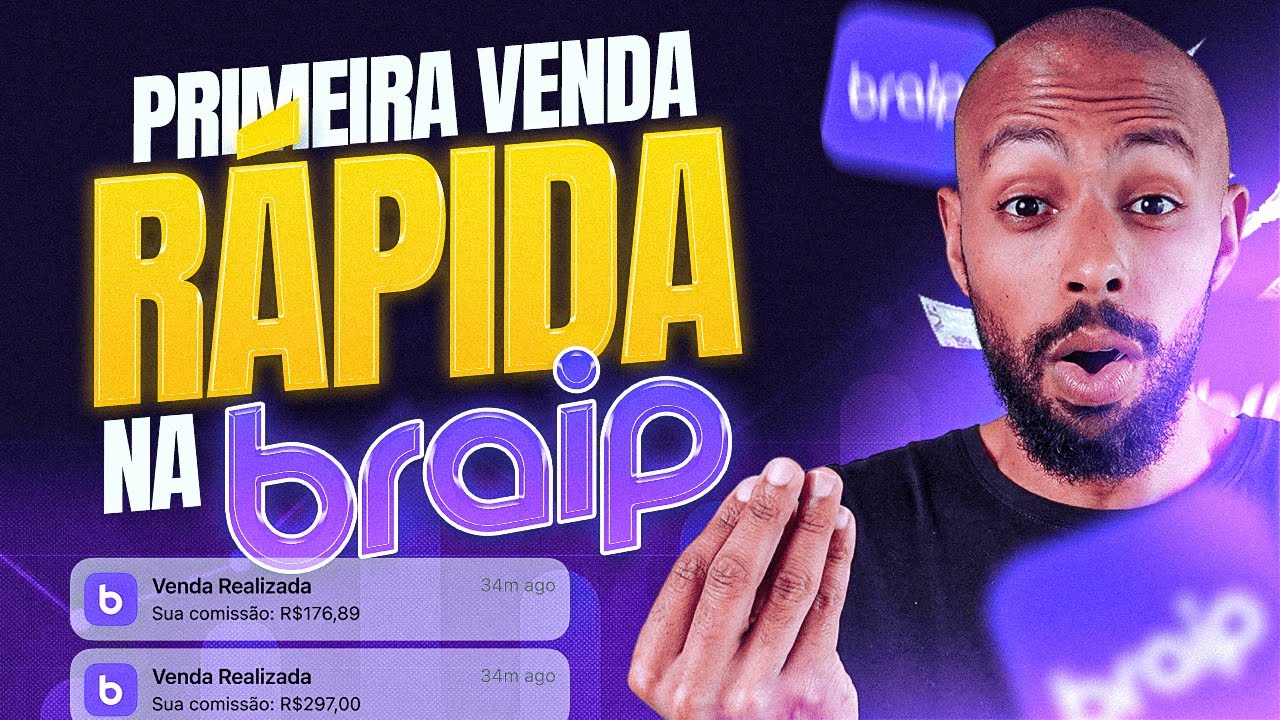 Como fazer sua primeira venda na Braip como afiliado (Simples e R&aacute;pido!)