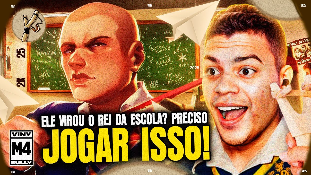 QUE SOM BRABO! | M4rkim - Bully (Jimmy Hopkins) [REACT]