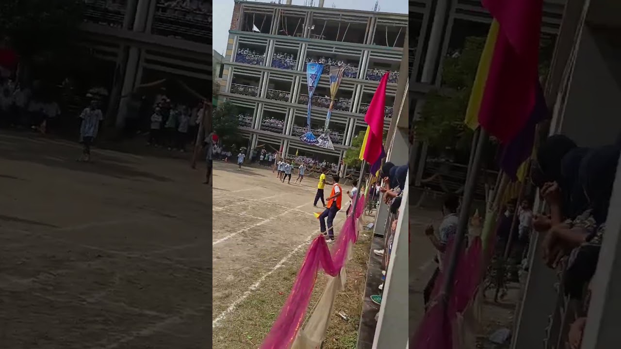 আমার মেয়েদের স্কুলে অনুষ্ঠান  আর্জেন্টিনা ব্রাজিলের ম্যাচ চলতেছে..! 🤗😍