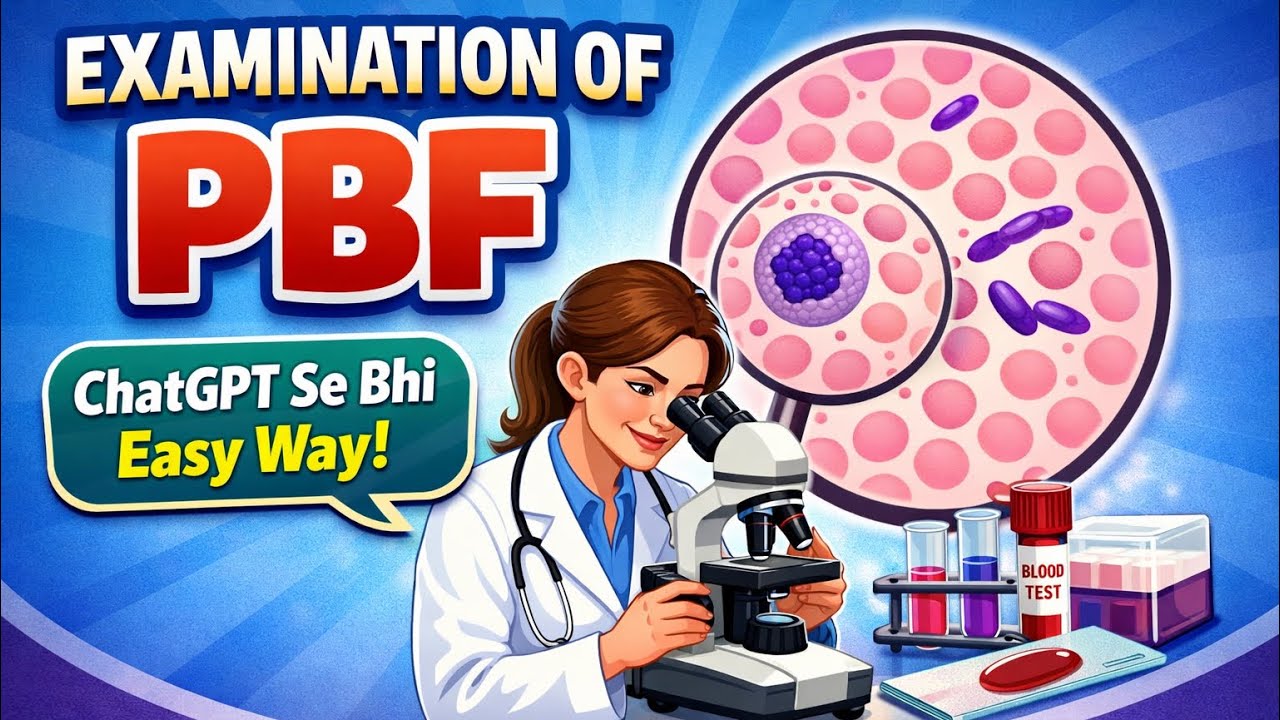 Peripheral Blood Smear in hindi | Pathology I Hematology Lecture |By labtech_knowledge