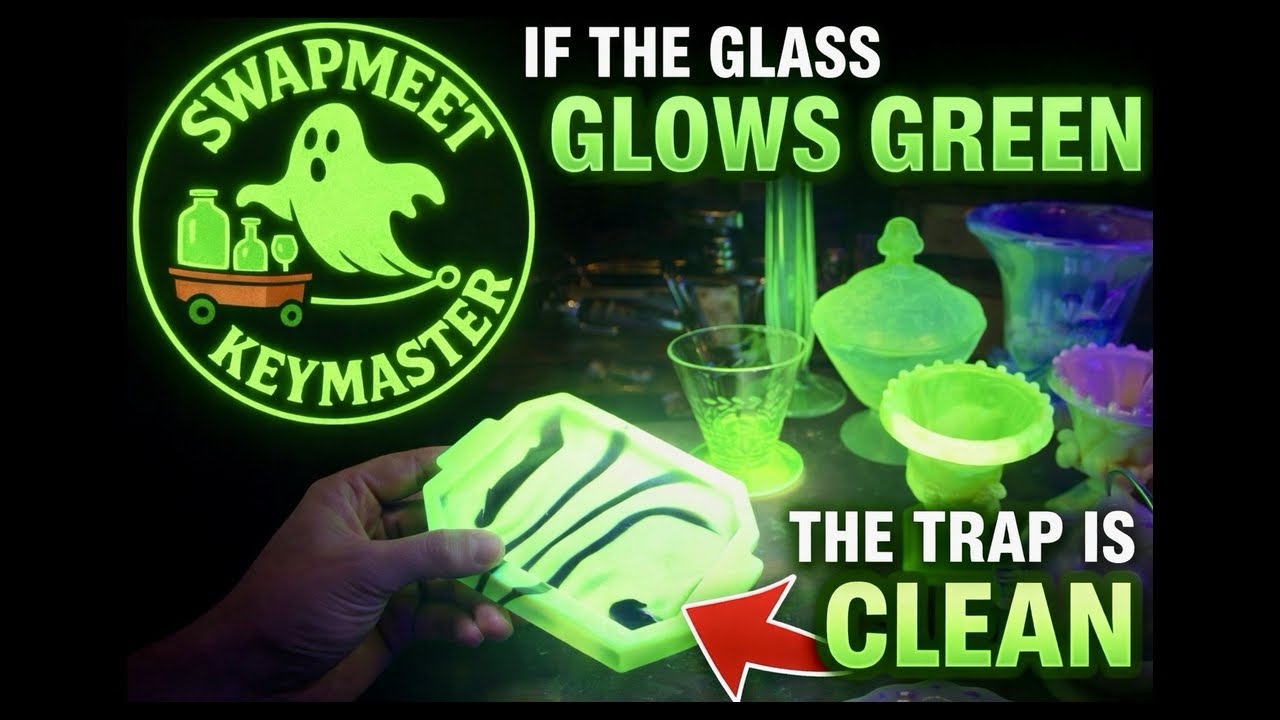 Uranium glass finds akro agate plus more 