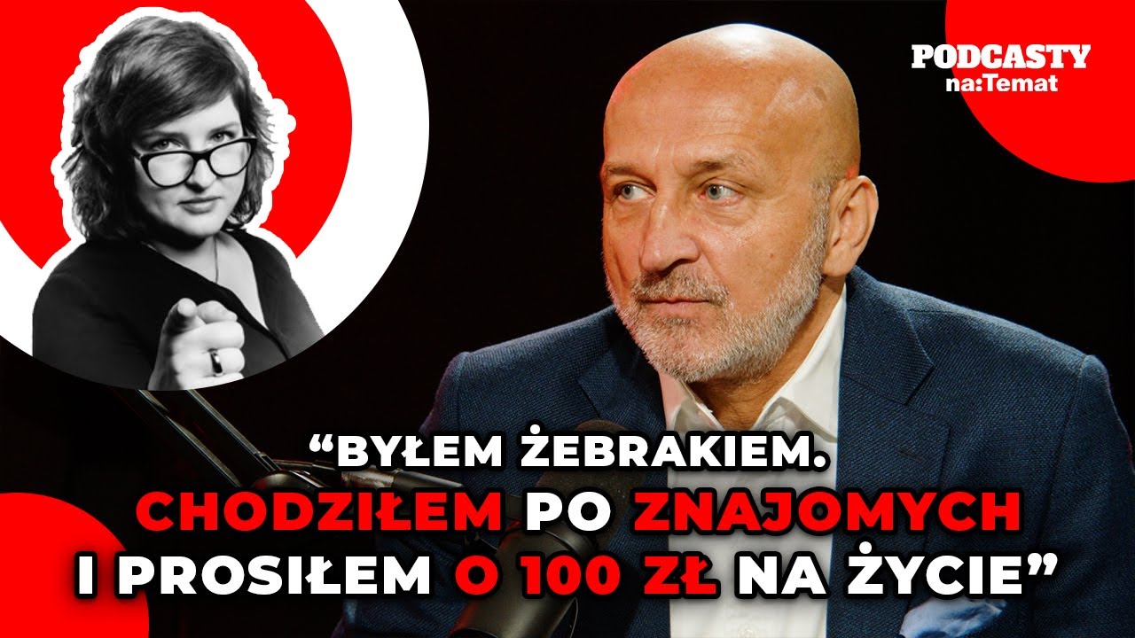 Marcinkiewicz: Byłem żebrakiem. Chodziłem po znajomych i prosiłem o 100 zł na życie | PoliTYka #131