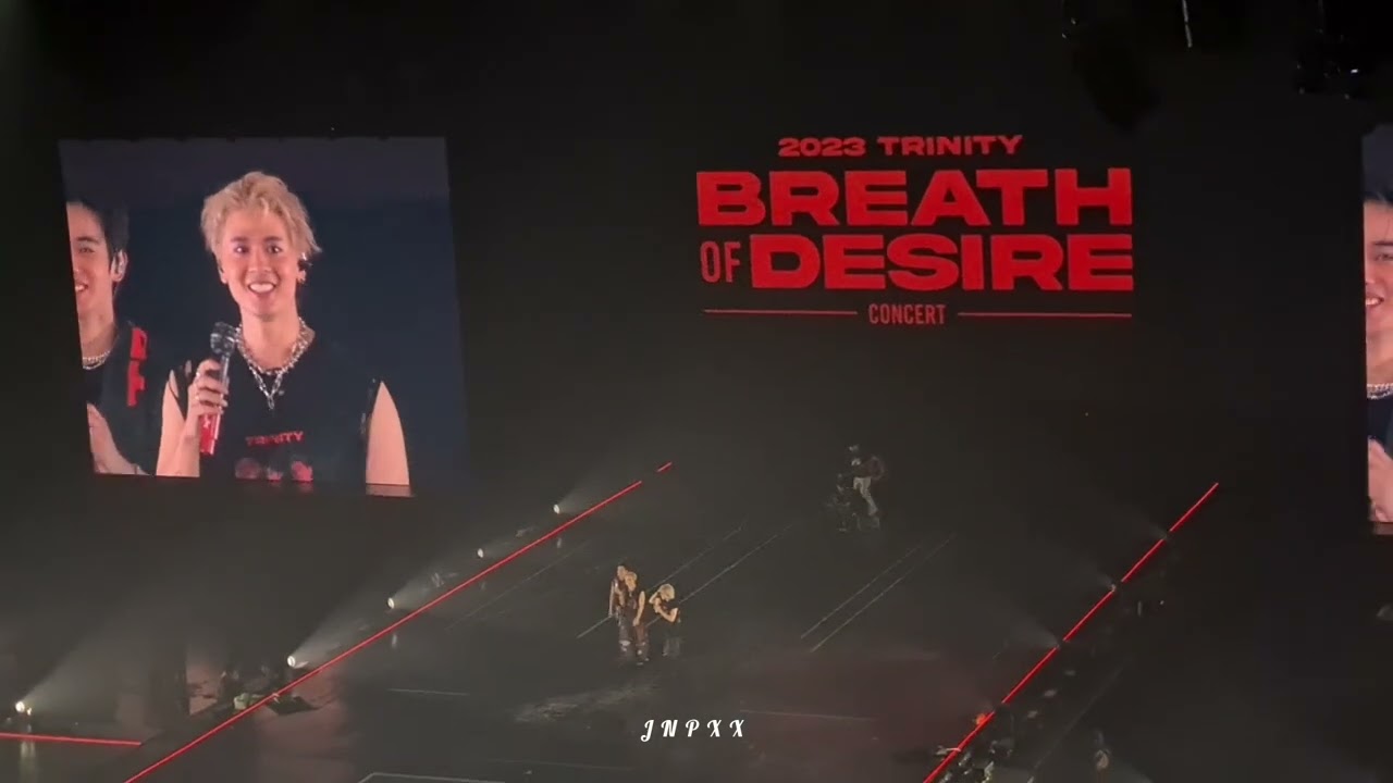 TRINITY Talk & TWILIGHT Project & Thank You All #TRINITY_BREATHOFDESIRECONCERT