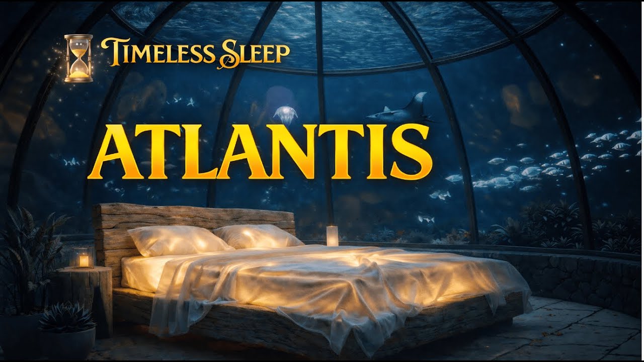 The MOST Magical Sleep Story |✨ Fall Asleep in Atlantis | Stop Overthinking | Deep Sleep 😴