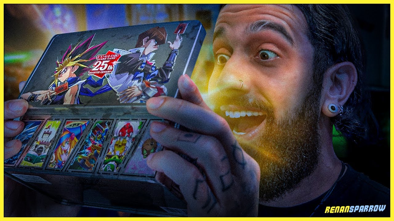 UNBOXING da MEGA TIN 2024! A LATA DO 25º ANIVERSÁRIO: DUELO ESPELHADO!!!
