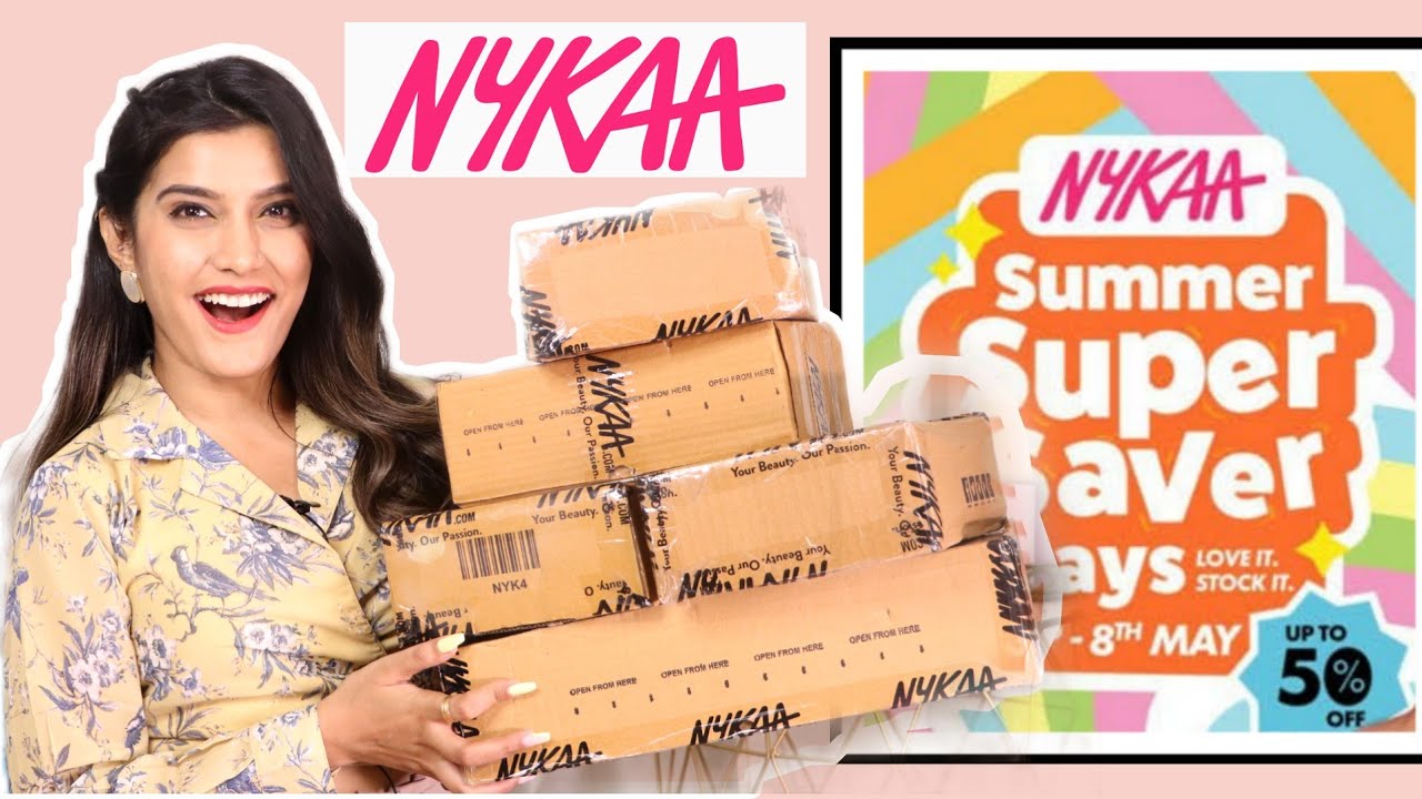 Nykaa Haul Starts 150/- Rs | 75% Off On Skin Care & Makeup | Super Style Tips