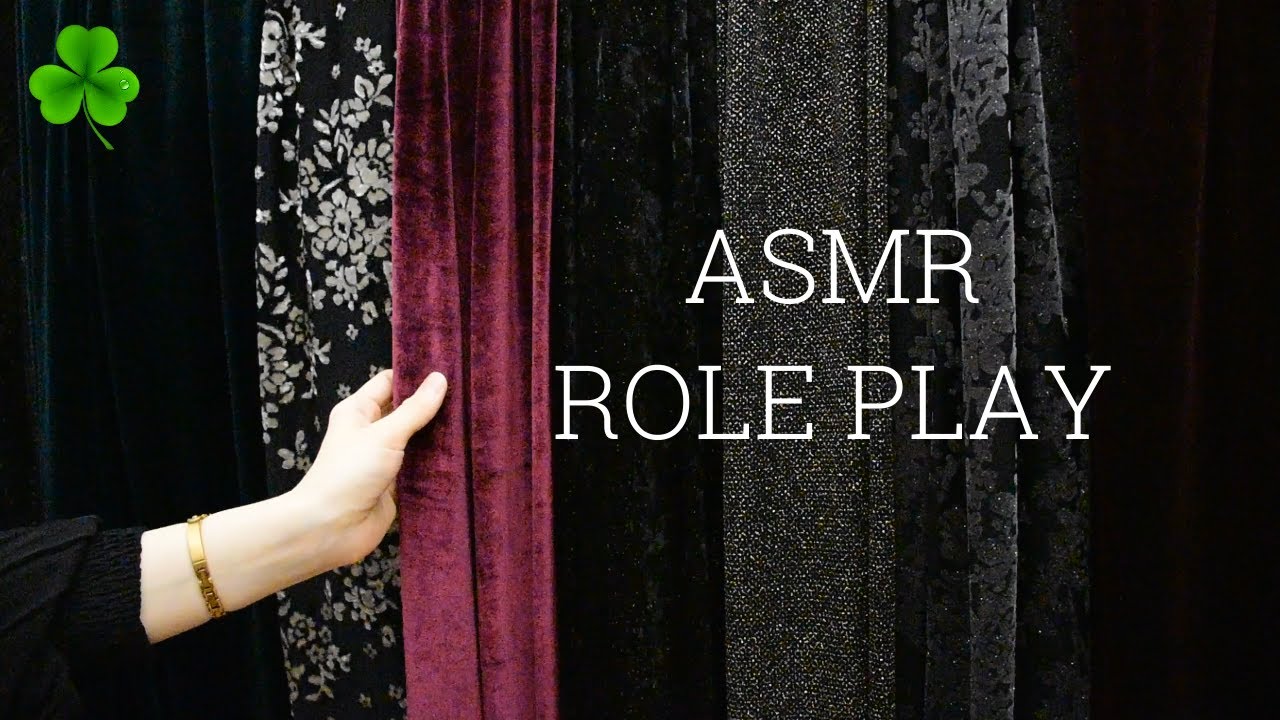 Türkçe ASMR | Role Play (Kumaş seçme, kumaş sesleri, Fısıltı) | Fabric Sounds Asmr | Turkish ASMR