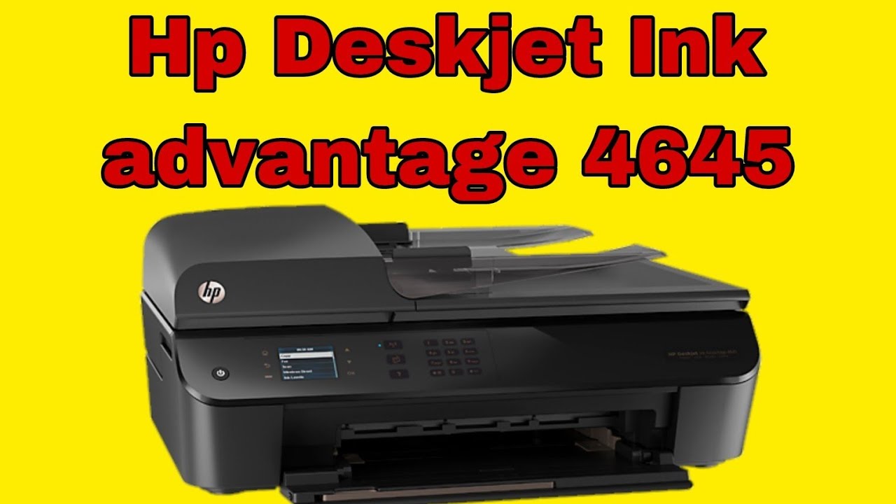 HP DESKJET INK ADVANTAGE 4645 / Como usar, como sacar Copias y Como sacar Copias de hojas LEGAL